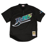 Tampa Bay Rays 1998 Wade Boggs Mitchell & Ness Authentic Pullover BP Jersey Black