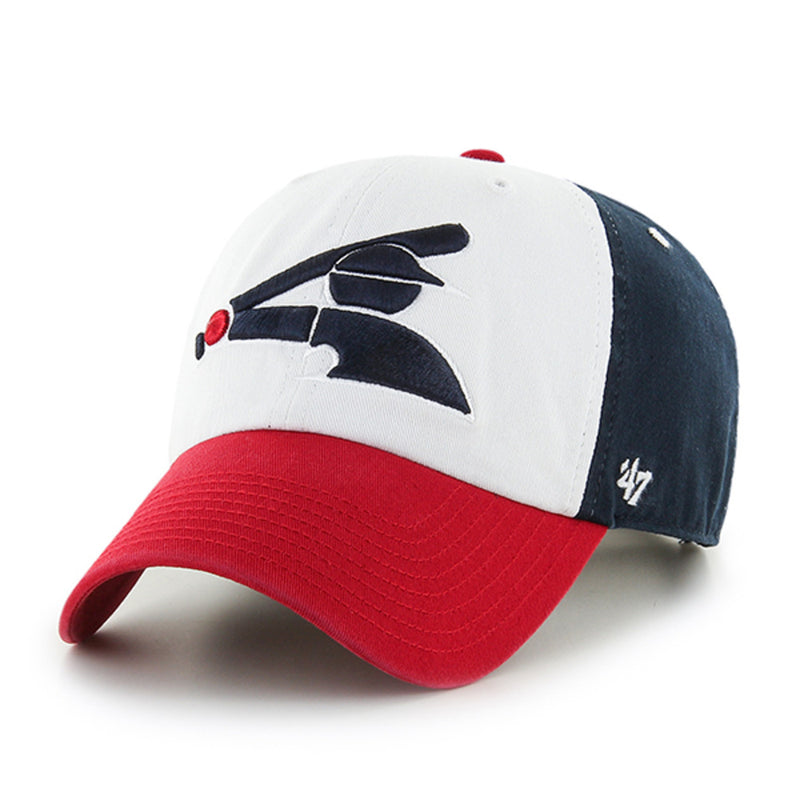 Chicago White Sox Cooperstown 47 Brand Clean Up Dad Hat White/Red/Navy