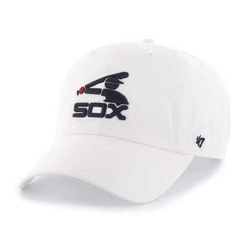 Chicago White Sox Cooperstown 47 Brand Clean Up Dad Hat White/Navy