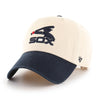 Chicago White Sox Cooperstown 47 Brand Clean Up Dad Hat Natural/Navy
