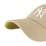 New York Yankees Khaki Yellow 47 Brand Ballpark Clean Up Dad Hat