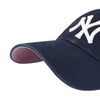 New York Yankees Navy Pink 47 Brand Ballpark Clean Up Dad Hat