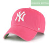 New York Yankees Berry Pink 47 Brand Ballpark Clean Up Dad Hat