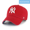 New York Yankees Red Blue 47 Brand Ballpark Clean Up Dad Hat