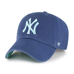 New York Yankees Timber Blue 47 Brand Ballpark Clean Up Dad Hat