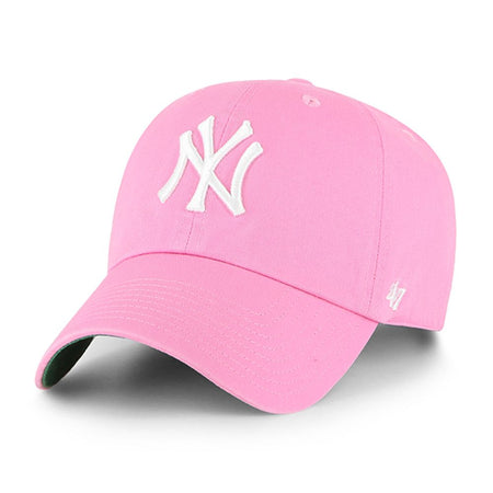 47 New York Yankees Clean Up Hat Cap Moss Green/Pink