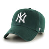 New York Yankees Dark Green 47 Brand Clean Up Dad Hat