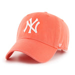 New York Yankees Grapefruit 47 Brand Clean Up Dad Hat
