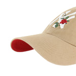 New York Yankees Rose Thorn 47 Brand Clean Up Dad Hat Khaki