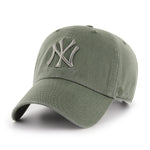 New York Yankees Moss Green 47 Brand Clean Up Dad Hat