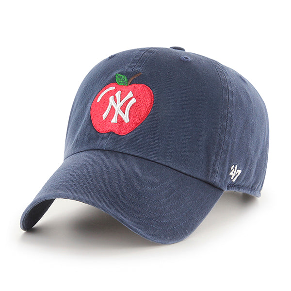 New York Yankees Navy Apple 47 Brand Harvest Clean Up Dad Hat
