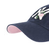 New York Yankees Rose Thorn 47 Brand Clean Up Dad Hat Navy