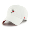 New York Yankees Rose Thorn 47 Brand Clean Up Dad Hat White