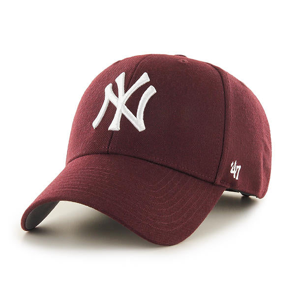 New York Yankees Dark Maroon 47 Brand MVP Hat