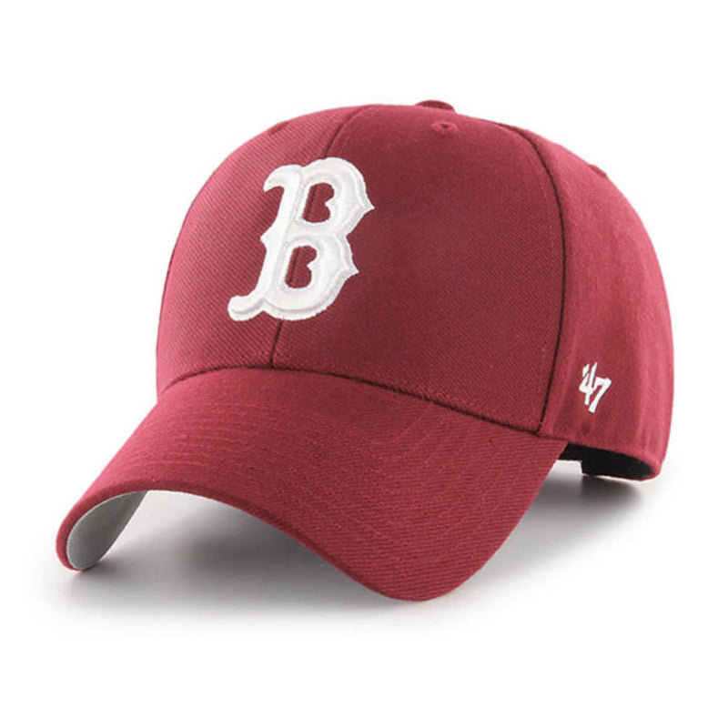 Boston Red Sox 47 Brand MVP Hat Cardinal