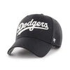 Los Angeles Dodgers Black Script 47 Brand MVP Hat